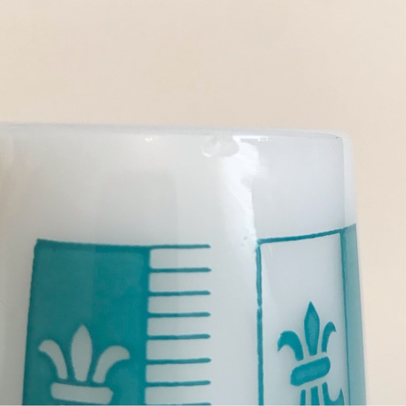 EUC Hazel Atlas Fleur De Lis 12oz High Ball Glasses Set of 6 - Picture 14 of 14